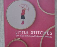 Little stitches, embroidery patterns, Craft book, Paperback book.