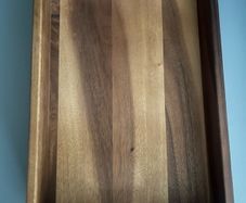 Acacia Wood chopping Cutting Board tray with Handles