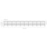 Garden Fence with Spear Top Steel (1.75-2)x17 m Black Image 4