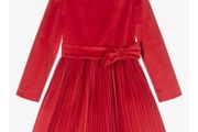 Age 3-4 Mayoral Red Velvet Dress (Christmas dress)
