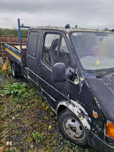 ford transit crewcab tipper