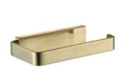 Set 3 Luxury SOLID BRASS construction Brushed gold bathroom accessories set