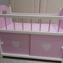 Dolls cot good condition Image 5