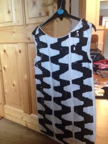 100% silk oasis party dress
