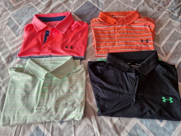 under armour golf shirts