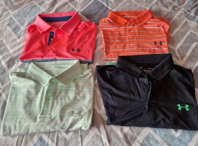 under armour golf shirts
