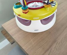 Mamas and papas floor snug seat + activity tray