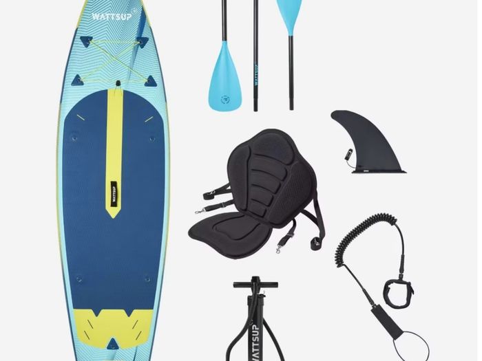 WATTSUP Mora 10'6 stand up paddleboard package with seat