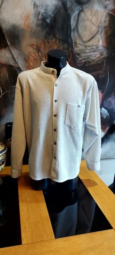 Fr Grandfather  Collar  Shirt