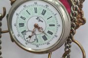 Old Pocket watch and stand