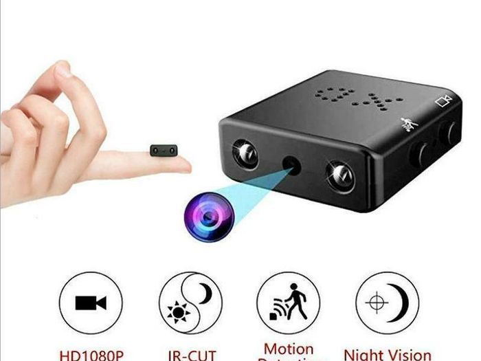 Spy Camera Mini Hidden HD 1080P DVR Night Vision House Security Cam A+