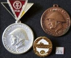 East German, Ddr, Medal /badge, Military Medal, Nva, Stasi ,,, (134)