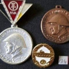 East German, Ddr, Medal /badge, Military Medal, Nva, Stasi ,,, (134)