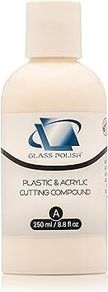 GLASS POLISH 14013 Plastic and Acrylic Cutting Compound, removes haziness, surface marks, restores discoloured surface | Application A | 250 ml