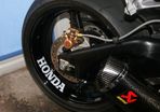 honda race wheels stickers x 2