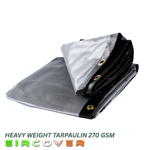 Heavy Weight Tarpaulin 9m x 12m (30' -40') 270 gsm