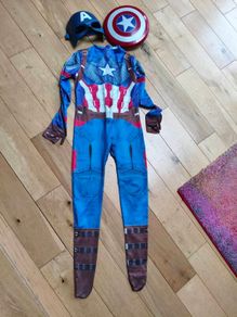 Marvel captain america kids costume