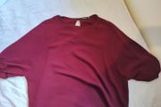 Boohoo Burgundy top Size 8 UK