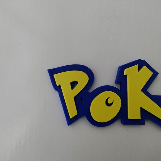 Personalized 3D Printed Name Sign  Pokemon sign  Card Game Poke bed Door Plaque Pokemon sign