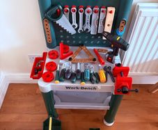 Bosch work bench and tools