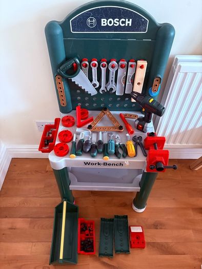 Bosch work bench and tools