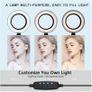 Ringlight Led Selfie Ring Light Phone Remote Control Lamp Photography Lighting With Tripod Stand Holder Image 8