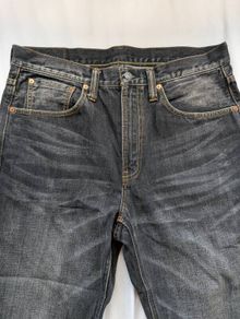 Faded Black Jeans Sauce Zhan W33 L31