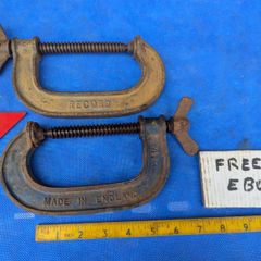 Pair of 4" Record G Clamps