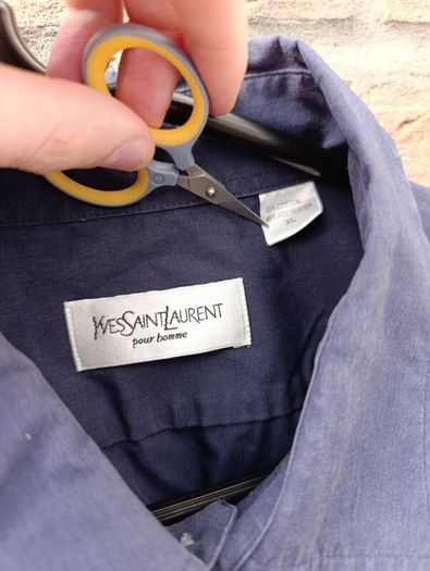 Vintage YSL Yves Saint Laurent Shirt Mens XL