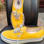 Vans Anaheim Factory Authentic 44dx Deck - Yellow  Perfect Condition Like New Size 10.5 Image 8