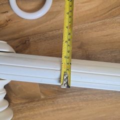 CHUNKY cream curtin pole