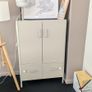 IKEA IDASEN Cabinet with doors and drawers beige 80x47x119 cm Image 10