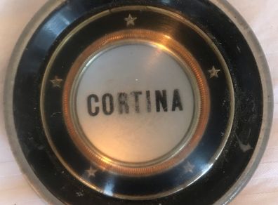 Original 1962-1972  Steering Wheel Ford cortina metal car badge