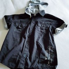 Bluezoo Boys Hooded Shirt - Age 12