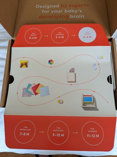 Lovevery - The Senser Play Kit - 5-6+ Months