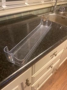 Smeg fridge freezer large door shelf