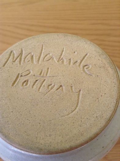 Vase from Malahide pottery