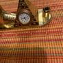 Pyramid pen holder and clock Image 2