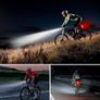 Rechargeable Bike Lights Set Front and Back, LED Ultra Bright 6 Light Modes Bicycle Lights, Super Long Standby Bicycle Lights & IP65 Waterproof Bike Light Set, Road Mountain Bike Lights Image 4