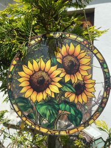 Sunflower Suncatcher
