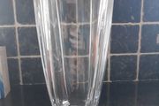 Galway Crystal Dune 12 inch Sqaure Vase  - NEW