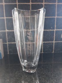 Galway Crystal Dune 12 inch Sqaure Vase  - NEW