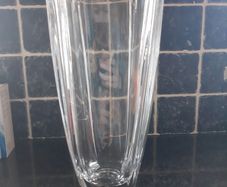 Galway Crystal Dune 12 inch Sqaure Vase  - NEW