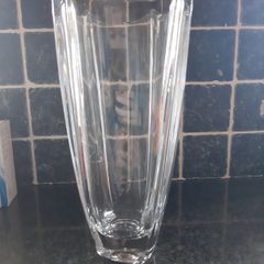 Galway Crystal Dune 12 inch Sqaure Vase  - NEW