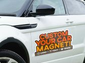 Custom Car Magnet with Your Logo - Magnetic Car Signs with Your Design - Custom Magnetic Car Decal for Marketing Fathers Day Gifts
