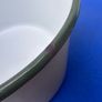 vintage circular enamel bread bin Image 4