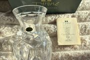 Vintage Tyrone Irish Crystal 6" Flared Vase (Boxed Set)