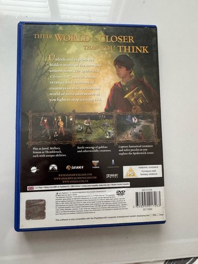 The Spiderwick Chronicles PS2