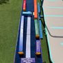 Gymnastics bar and mat set Image 2