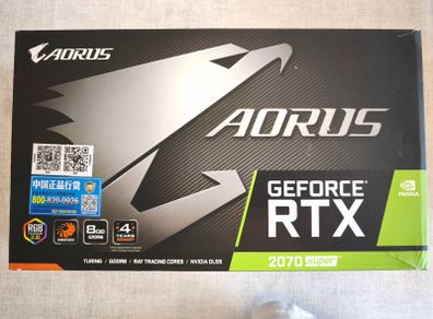 Gigabyte Aorus Rtx 2070 Super 8gb